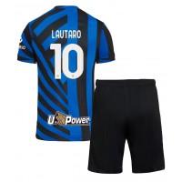 Inter Milan Lautaro Martinez #10 Replica Home Minikit 2024-25 Short Sleeve (+ pants)